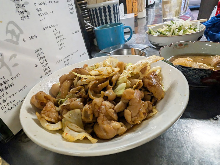 太田ホルモンでの食事