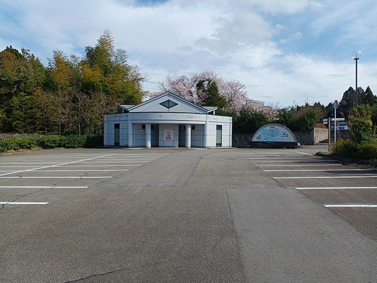 道の駅 のとじまの駐車場