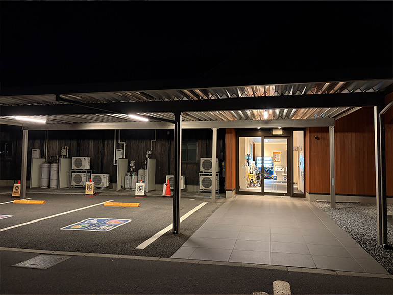 夜の道の駅