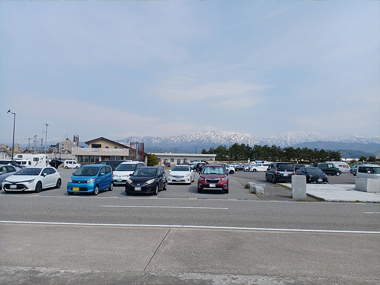 海の駅 蜃気楼駐車場