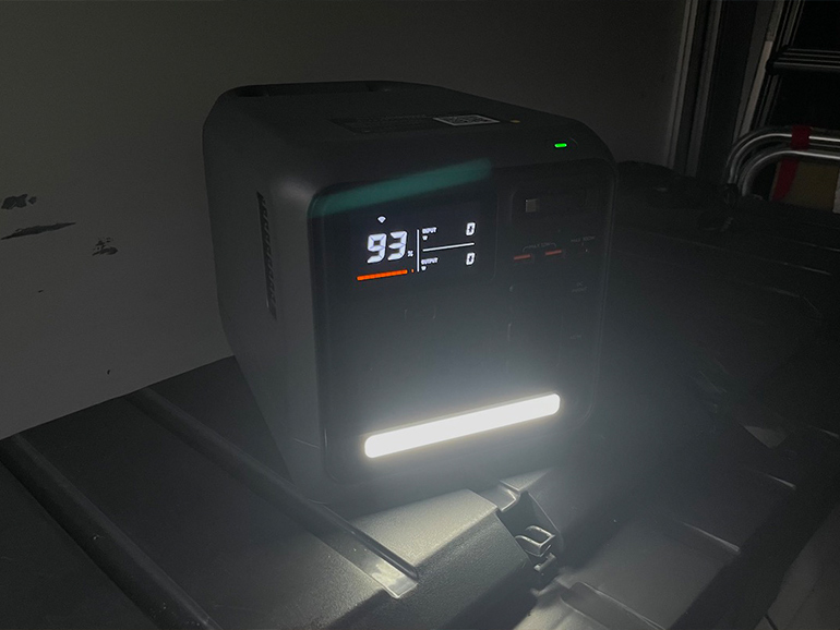 DJI Power 1000 MiniのLEDライト