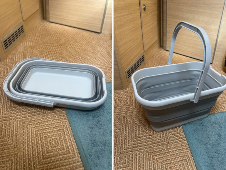 折りたたみバケツ