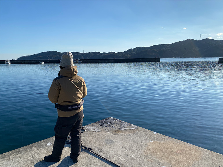 釣りの景色