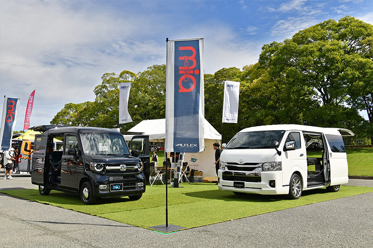 MOTOR CAMP EXPO 出展車