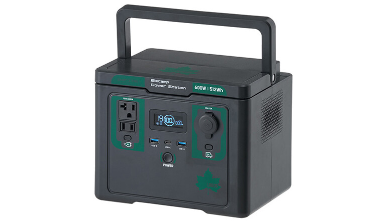 （野電）エレキャン・パワーステーション ポータブル電源 Pro600