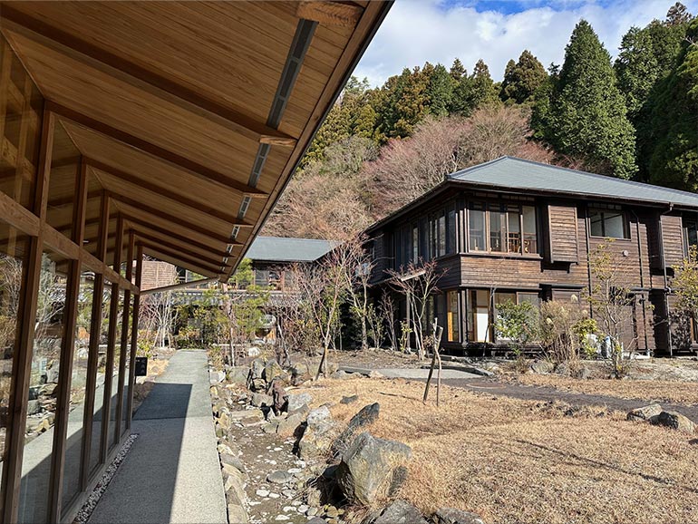 青風荘の景色
