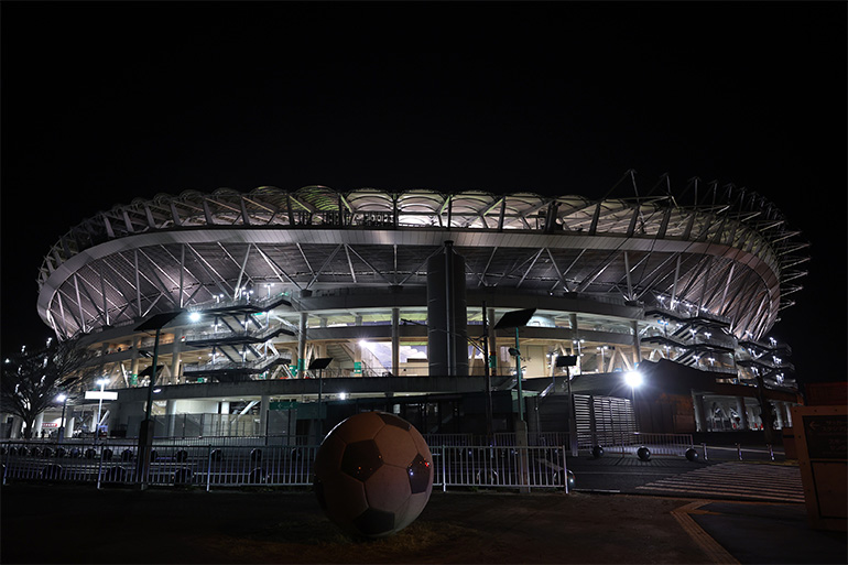 鹿島アントラーズのホームスタジアム「メルカリスタジアム」