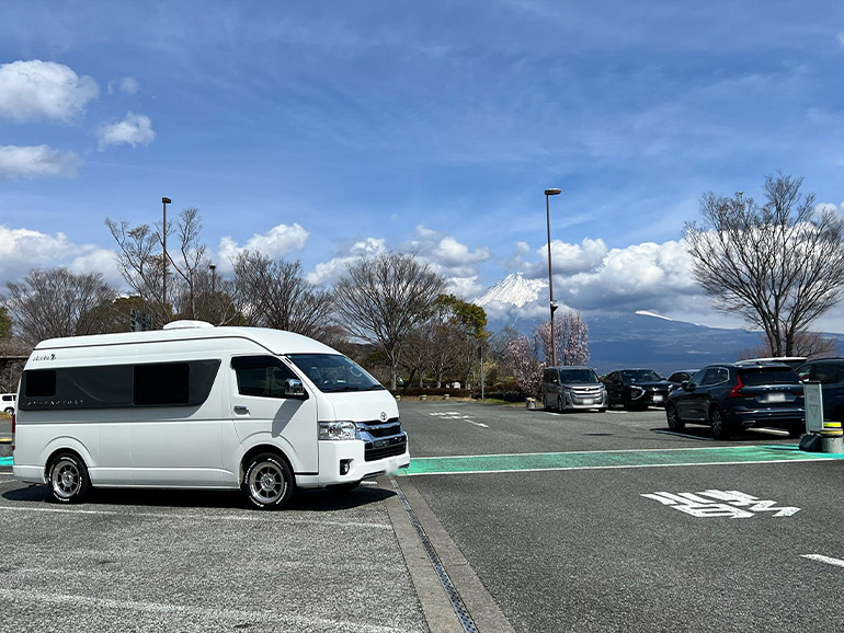富士川EXPASA駐車場