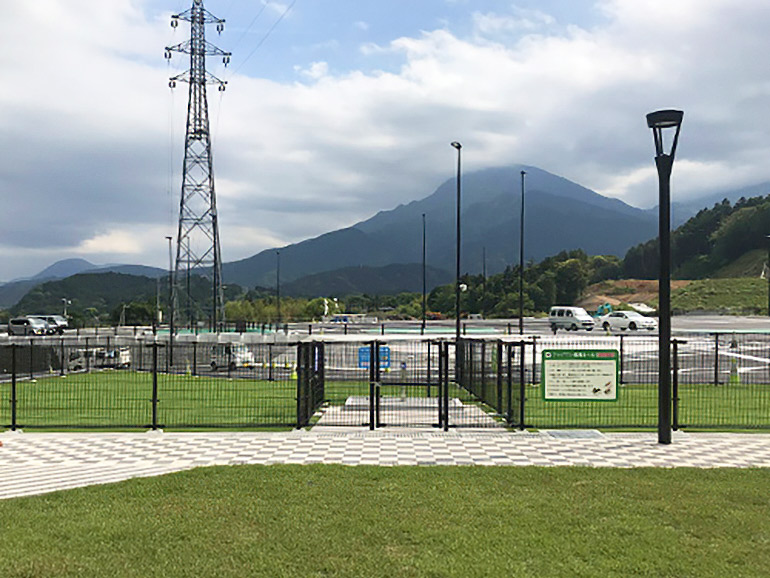 道の駅 なんぶのドッグラン