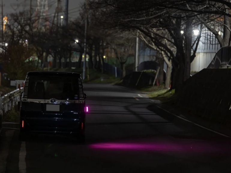 PURPLE SAVER PROの光