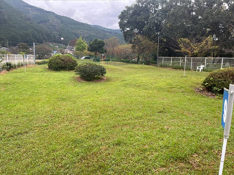 道の駅 川根温泉のドッグラン