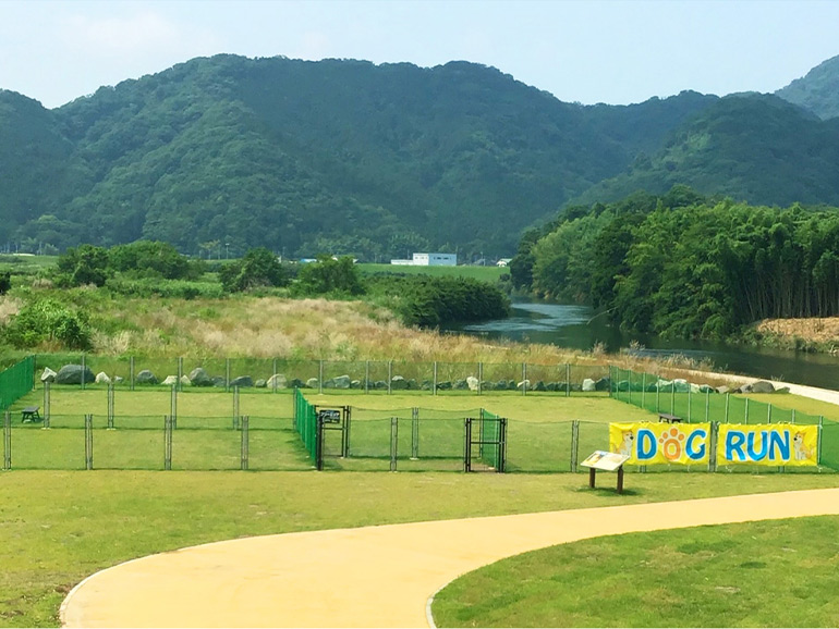 川の駅 伊豆ゲートウェイ函南のドッグラン