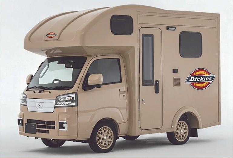 Dickies×ダイレクトカーズ コラボレーションキャンピングカー