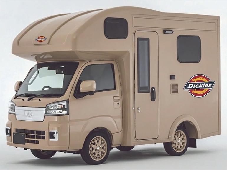 Dickiesコラボキャンピングカー外装