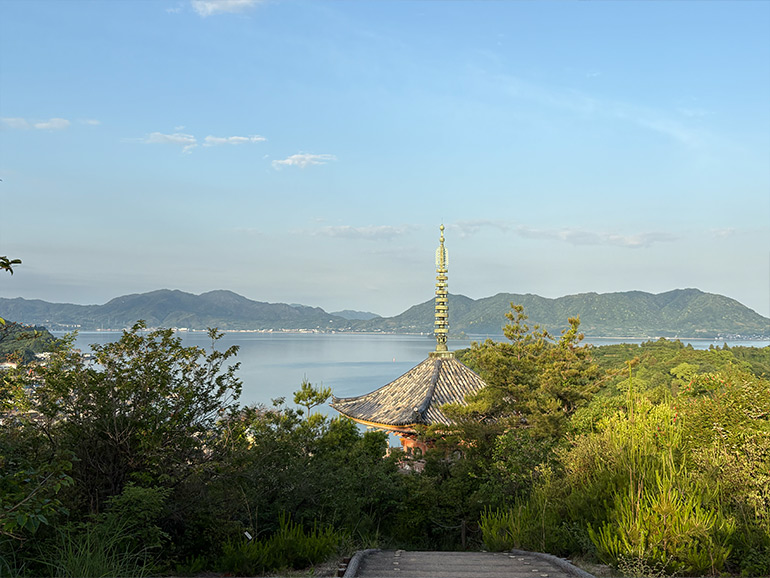向上寺からの景色