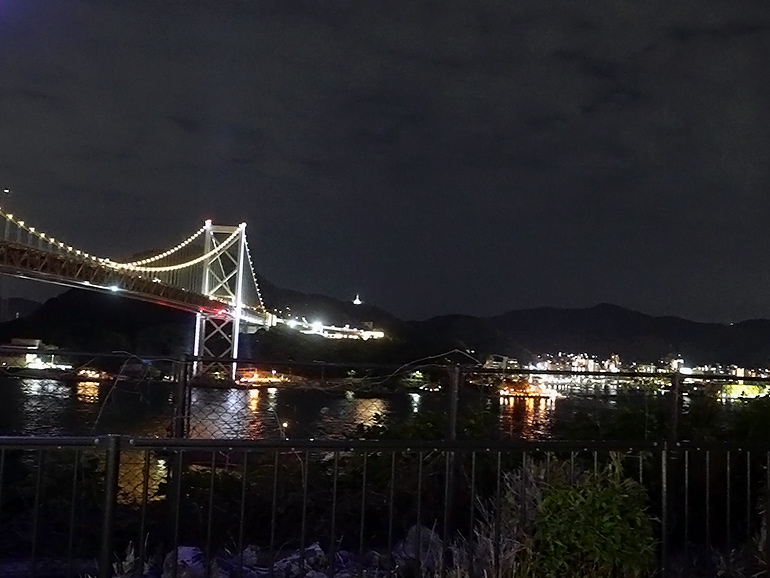 壇ノ浦PAからの景色