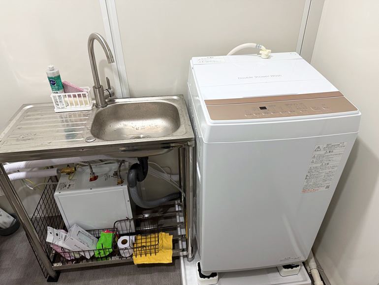 RVパーク WANALOHA Fujiやまなかこ洗濯機