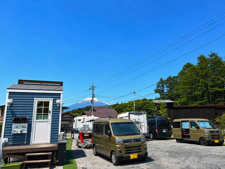 RVパーク WANALOHA Fujiやまなかこ全体