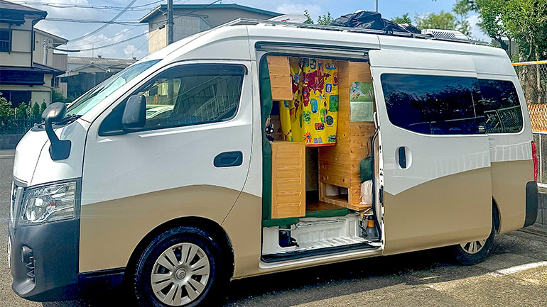 日産キャラバン車中泊仕様の製作費を公開
