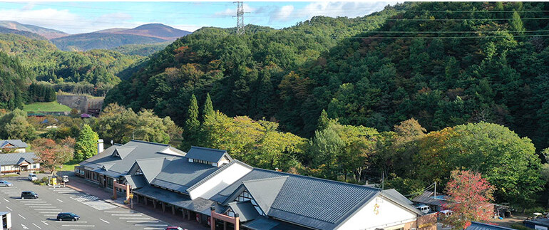 道の駅 雫石あねっこの外観