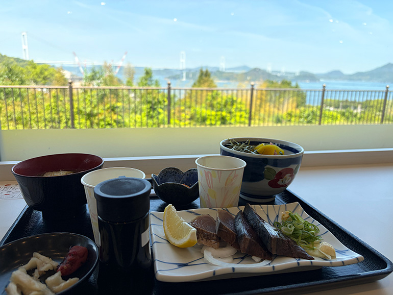 来島海峡サービスエリアの食事