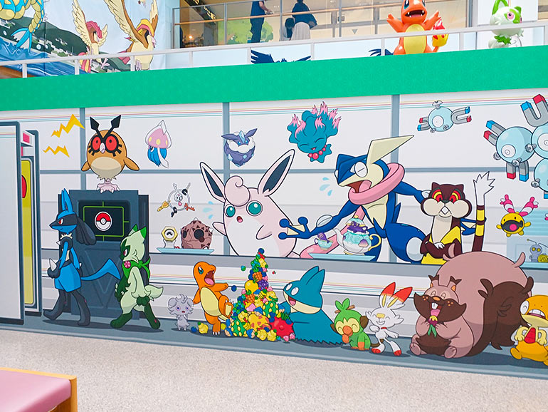 のと里山ポケモン・ウィズ・ユー空港内