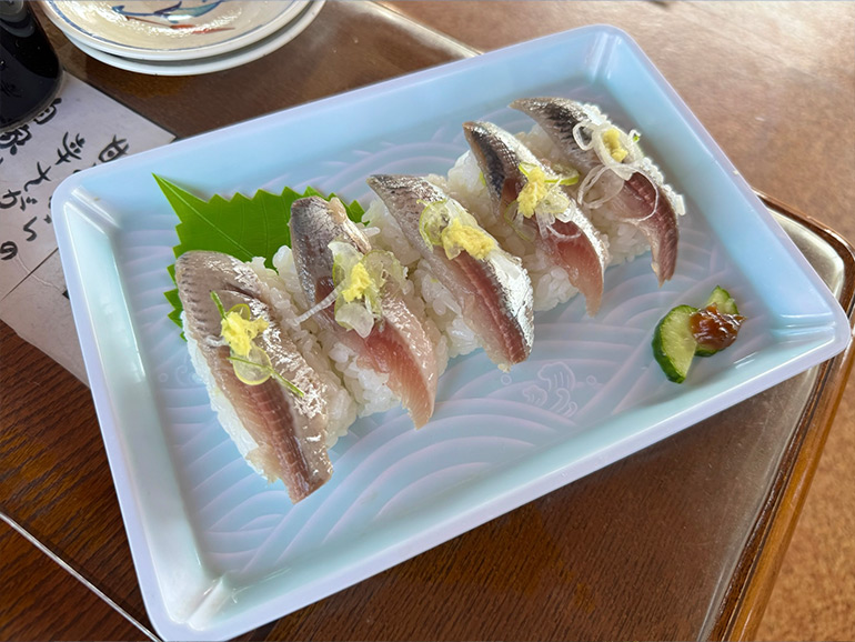 いさりび食堂の寿司