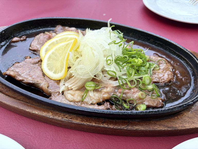 ハウステンボスのレモンステーキ