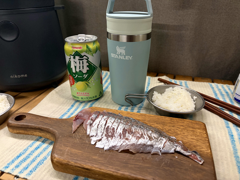 アジの刺身