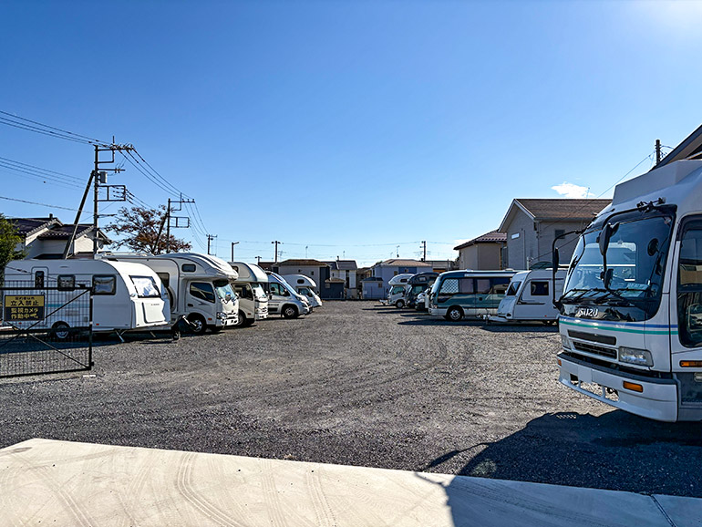 DRIMO PARK鶴ヶ島の出入り口