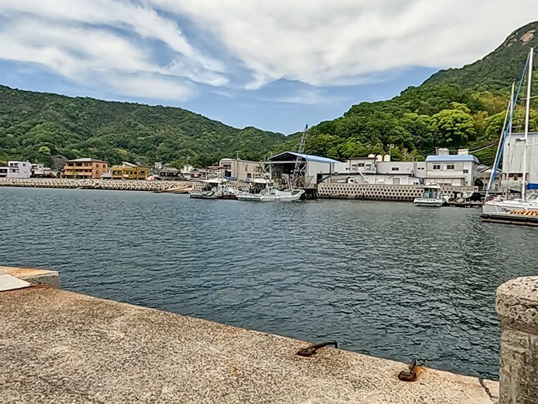 倉橋島で釣り