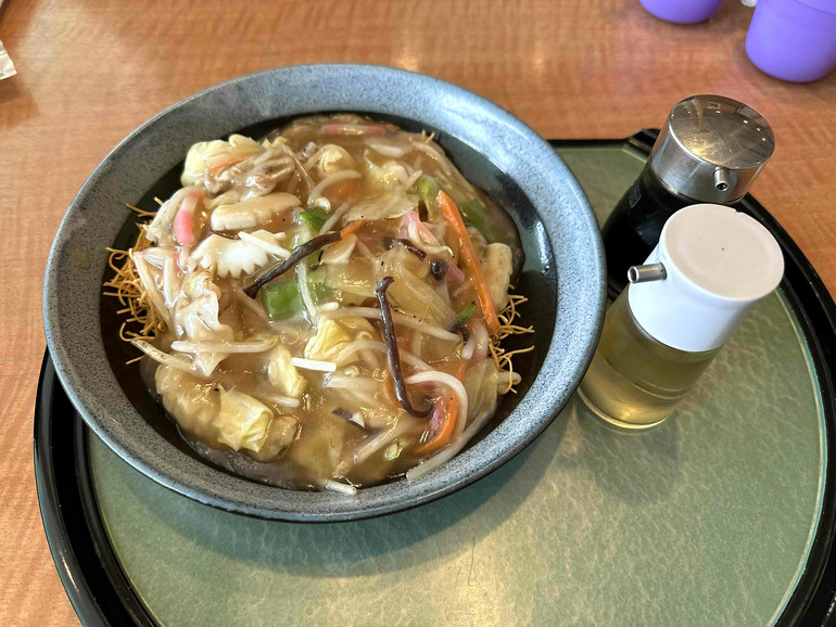 レストランローレライの皿うどん