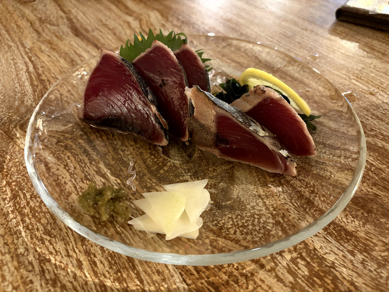 Hau'oli Deliのカツオのたたき