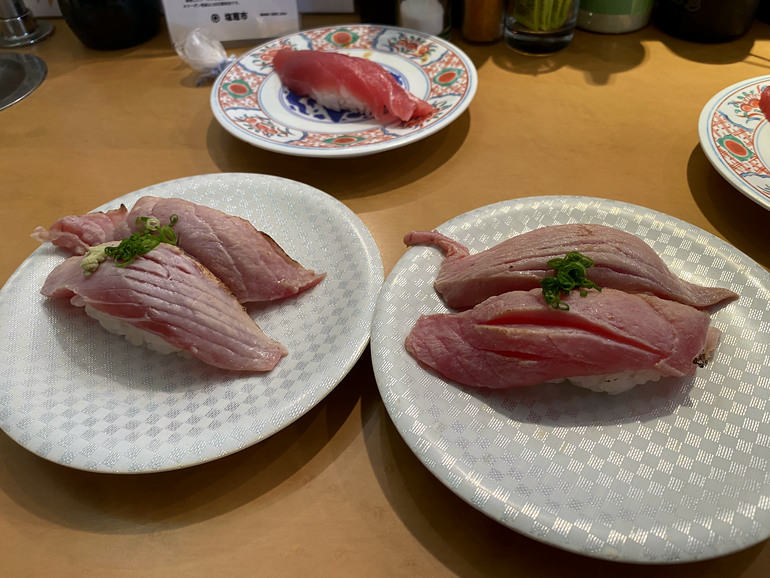 廻鮮寿司 石釜港の寿司