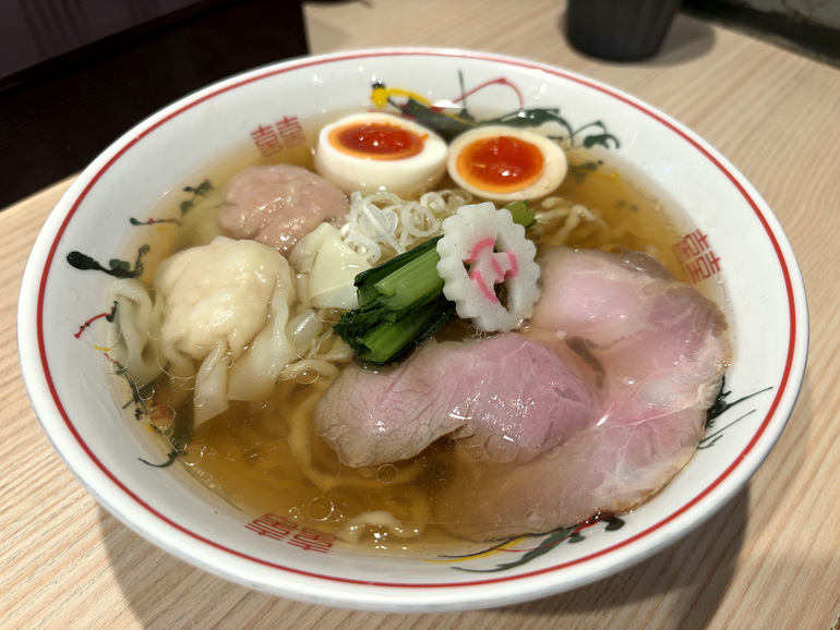 水原製麺のラーメン