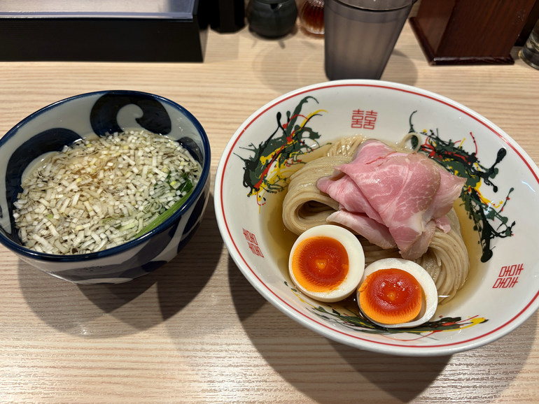 水原製麺のつけ麺
