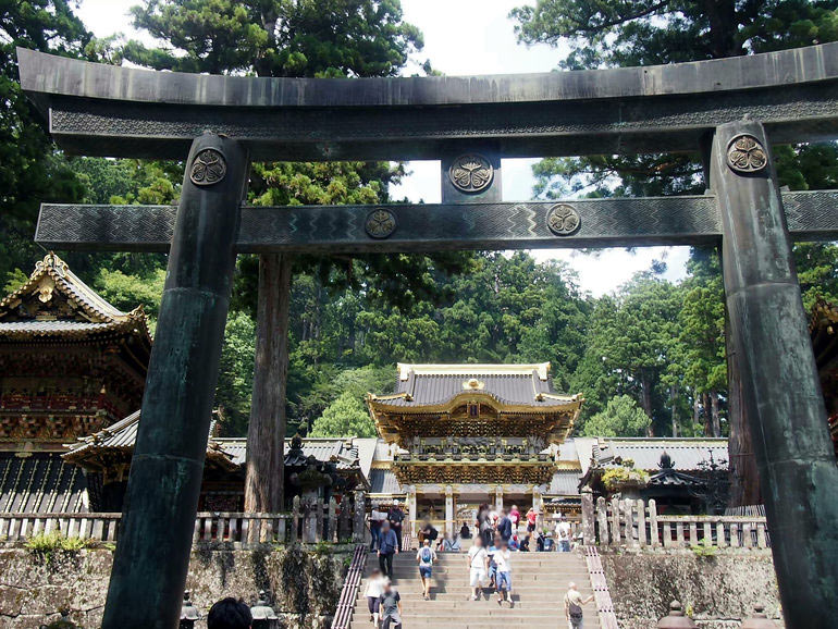 日光東照宮の入り口