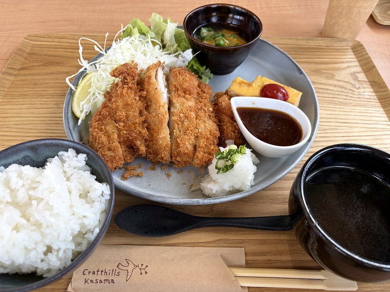Craft cafe 〜カフェ&ダイニング〜の錦爽鶏のチキンカツプレート