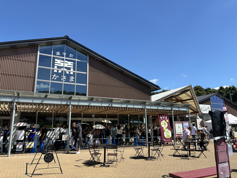 道の駅 かさまの外観