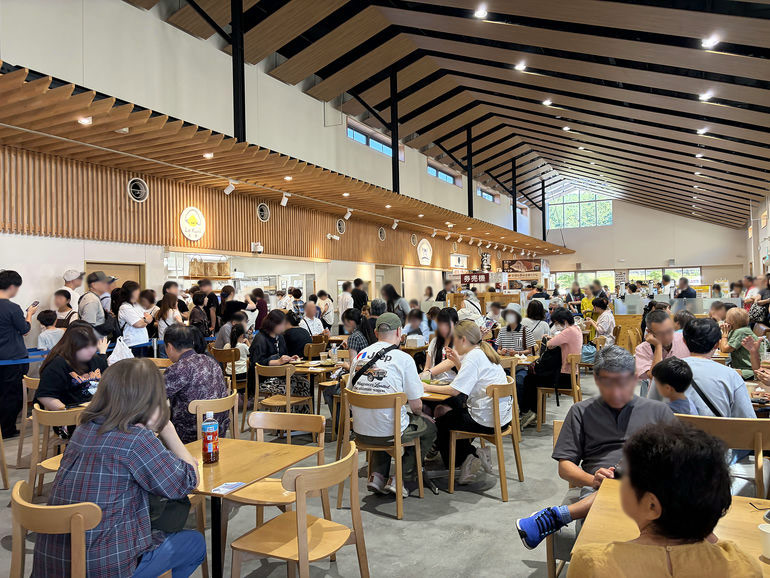 道の駅かさまのフードコート