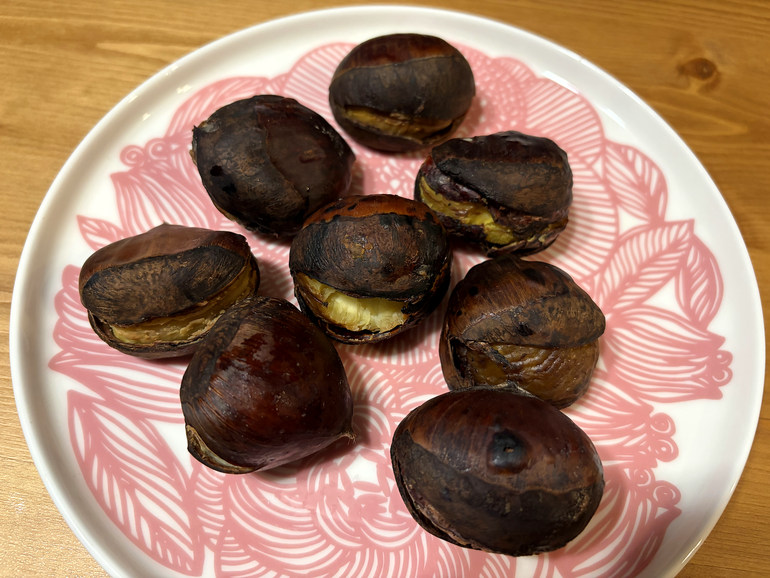 焼き栗のいそやまの焼き栗