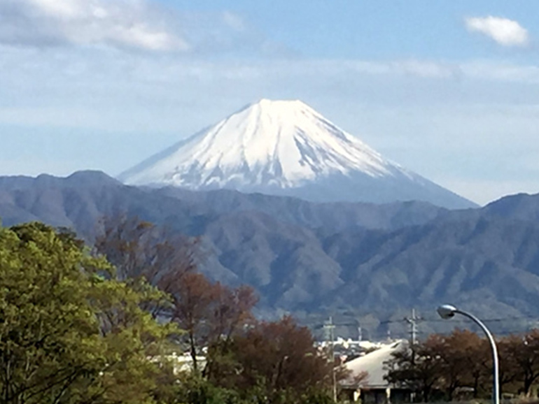 双葉SA(下り)からの景色