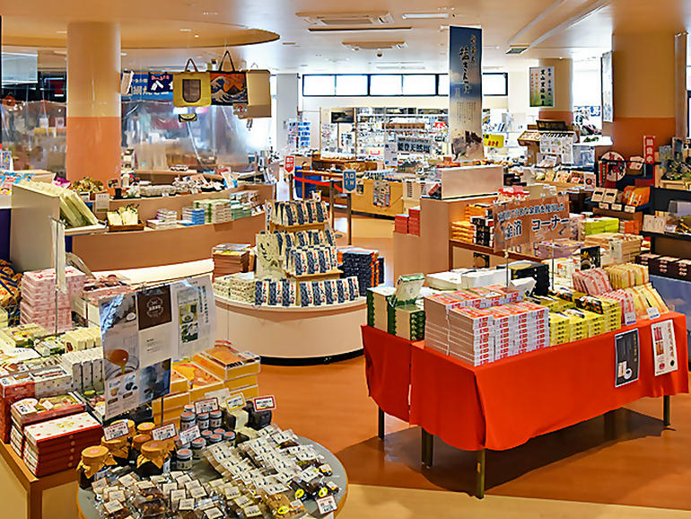 道の駅 のとじま店内