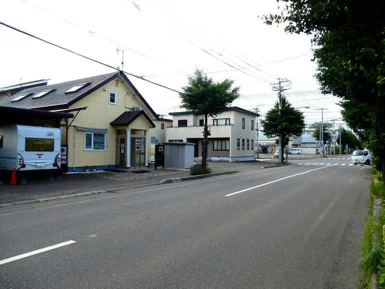 Guest House Momo前の道路