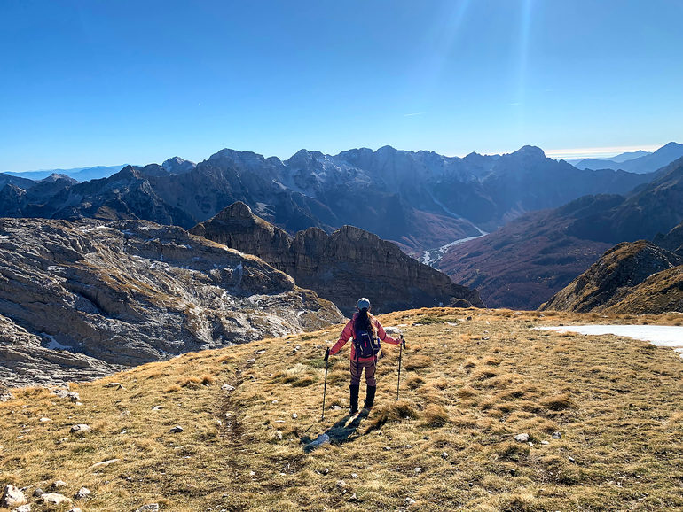 モンテネグロで登山